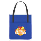 Shopper's Pocket Recycled Tote Bag, Non-Woven - Royal Blue - Colorbrite