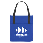 Shopper's Pocket Recycled Tote Bag, Non-Woven - Royal Blue - Silk Screen