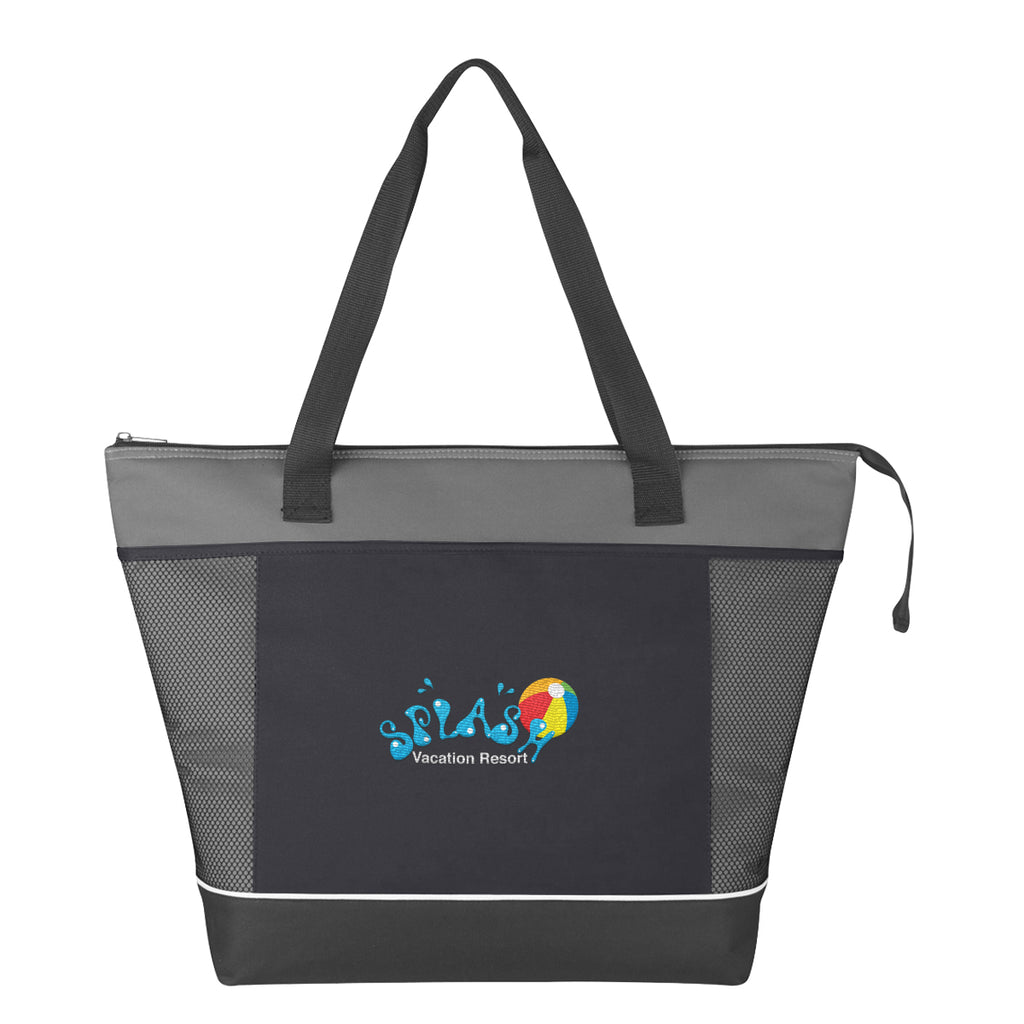 Shopping Cooler Tote Bag, Mega - Embroidery