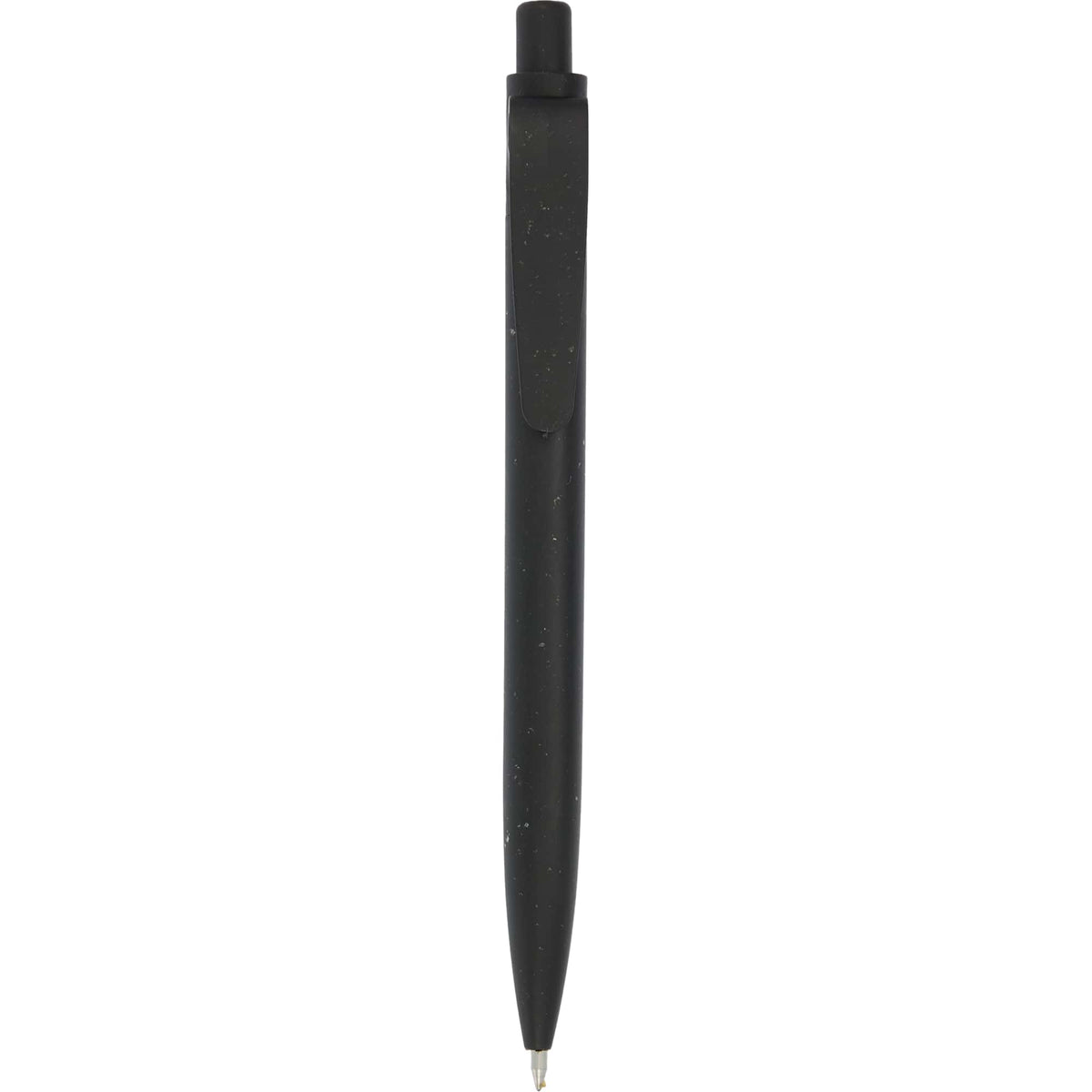 Shoreside Gel Pen Made with Shell and Recycled Plastic Full Color - Black - Clip