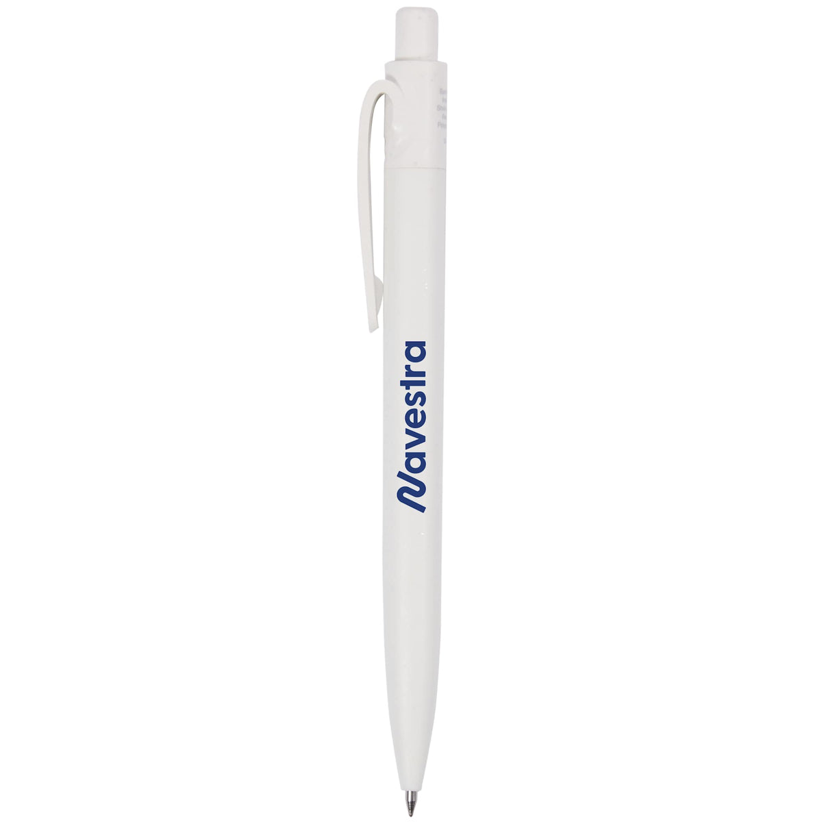 Shoreside Gel Pen Made with Shell and Recycled Plastic Full Color - White - Front