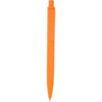 Shoreside Gel Pen Made with Shell and Recycled Plastic Laser Engraving - Orange - Clip