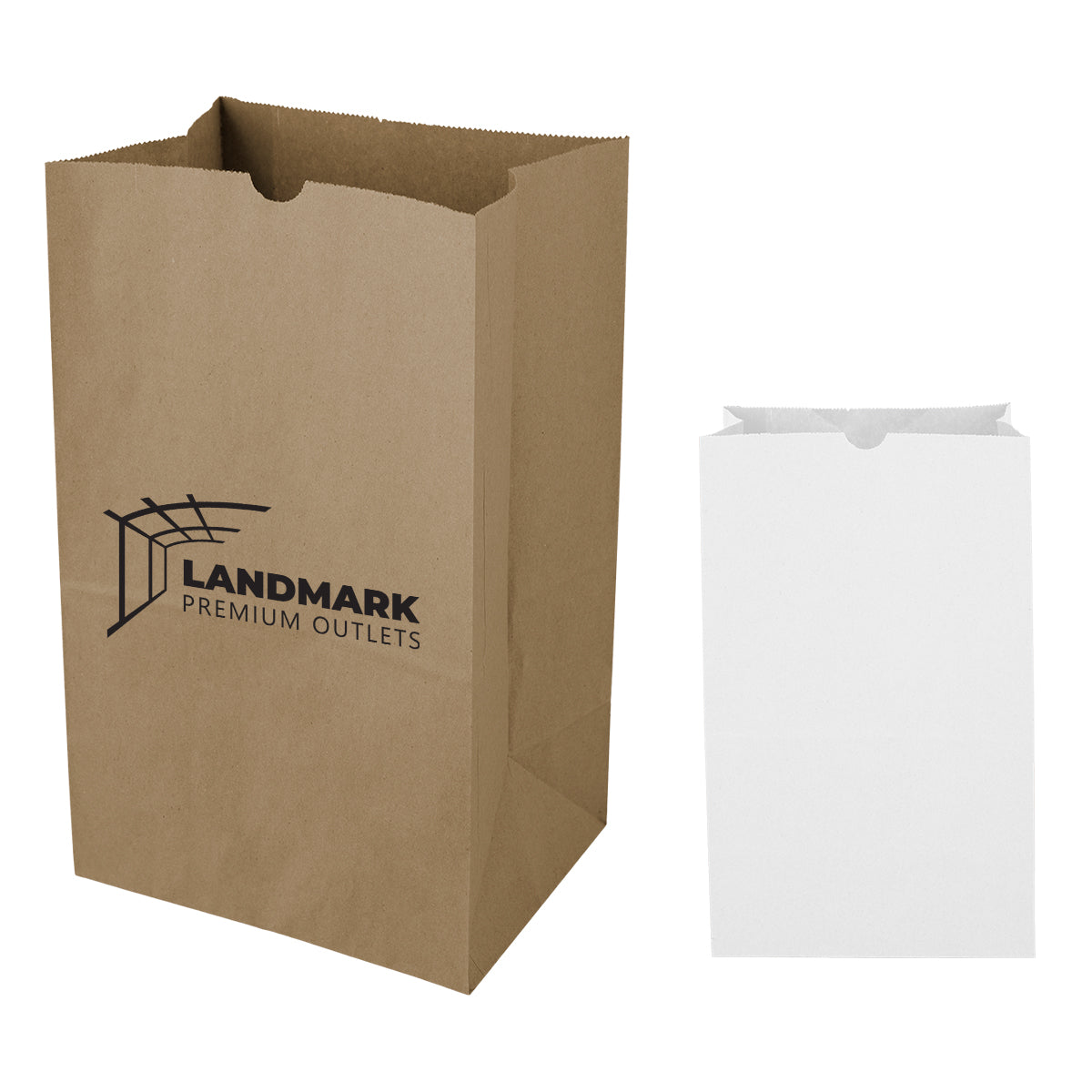Short SOS Kraft Paper Bag, 8.25 x 13.62 Inches - 20# Short SOS Kraft Paper Bag – 8.25" x 13.62"