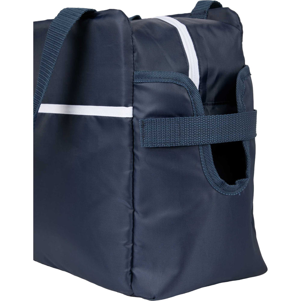 Sidecar Recycled Cooler with Bottle Pocket, 16 Cans Embroidery - Navy - Detail 2
