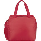Sidecar Recycled Cooler with Bottle Pocket, 16 Cans - Red - Back