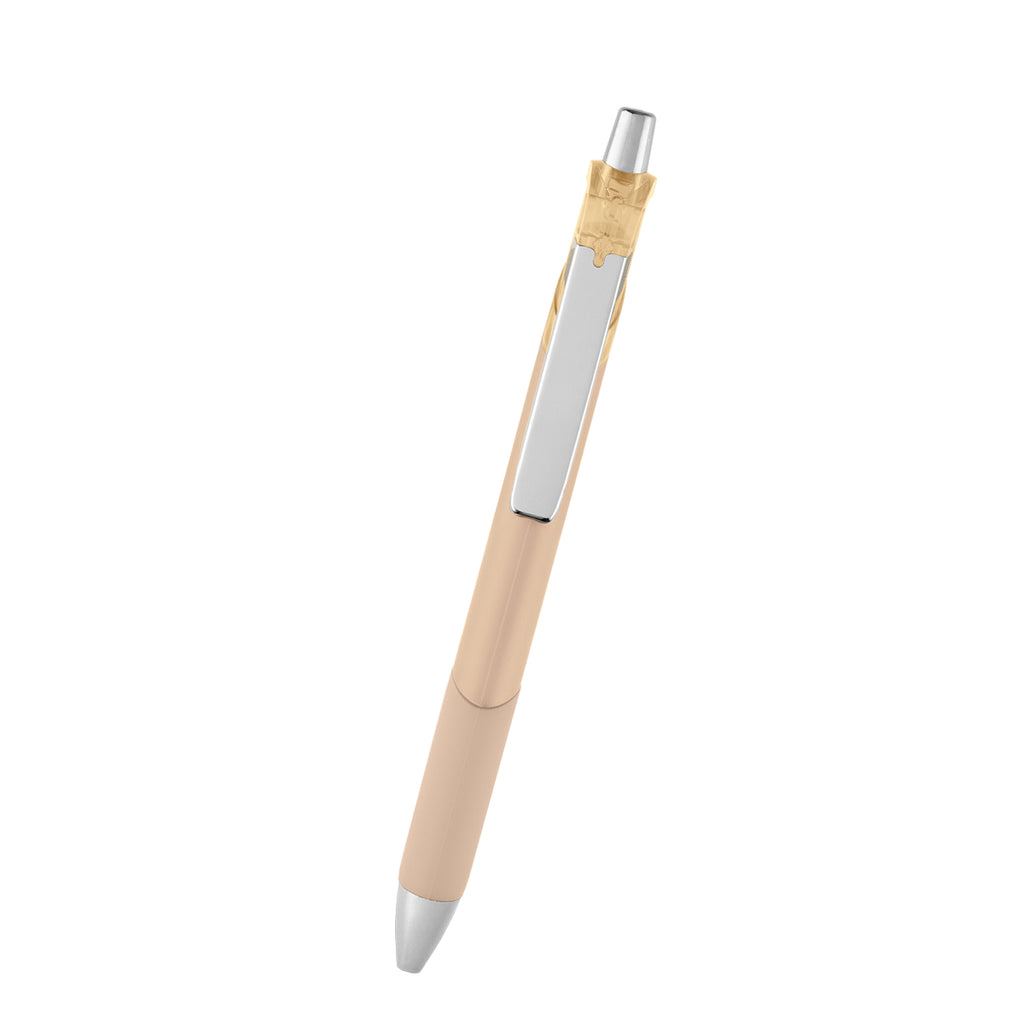 Sienna Pen in Recycled ABS - Beige - Front