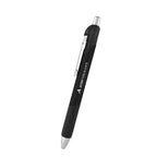 Sienna Pen in Recycled ABS - Black - Silk Screen