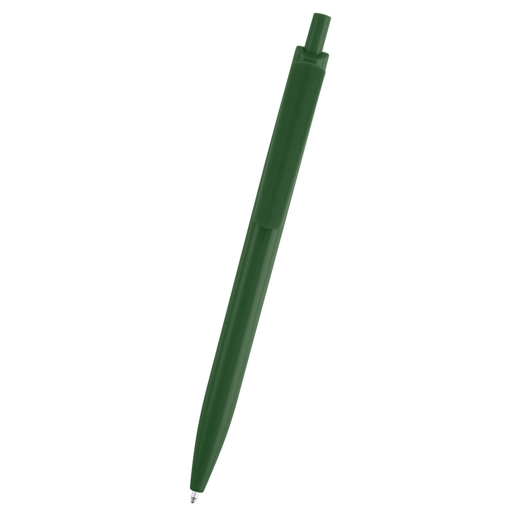 Sienna Pen in Recycled ABS - Forest Green - Front