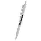Sienna Pen in Recycled ABS - Gray - Silk Screen