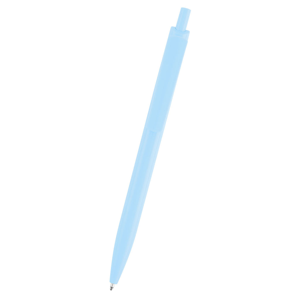 Sienna Pen in Recycled ABS - Light Blue - Front