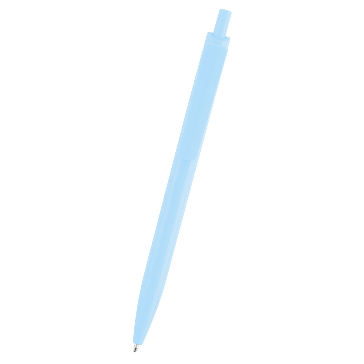 Sienna Pen in Recycled ABS - Light Blue - Front
