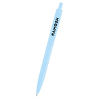 Sienna Pen in Recycled ABS - Light Blue - Pad Print