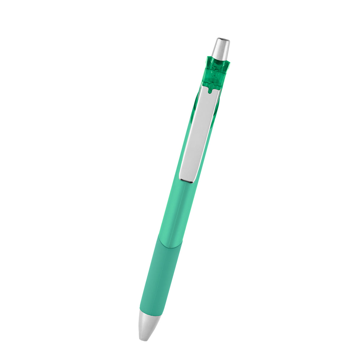 Sienna Pen in Recycled ABS - Light Green - Front