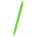 Sienna Pen in Recycled ABS - Lime Green - Front