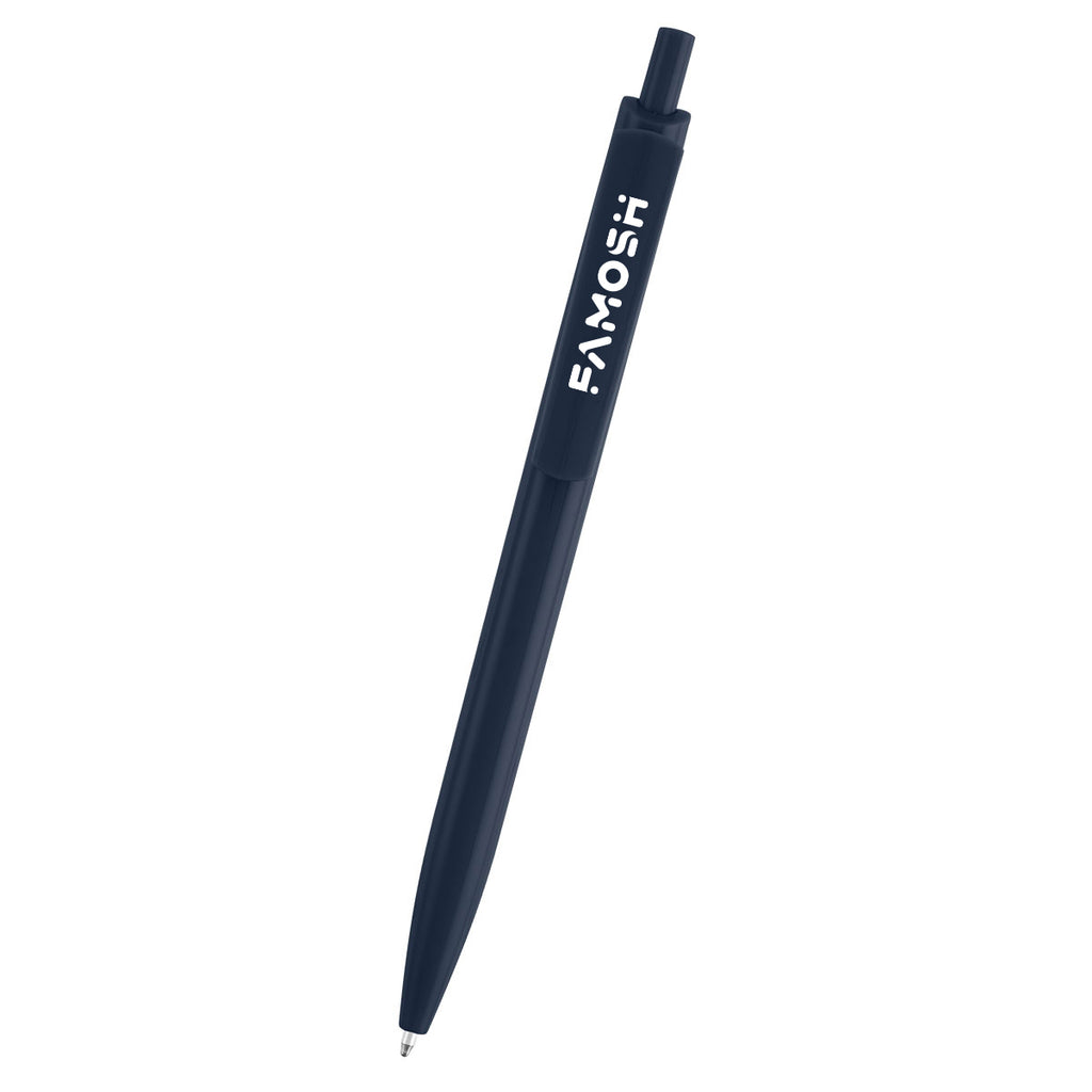Sienna Pen in Recycled ABS - Navy - Pad Print