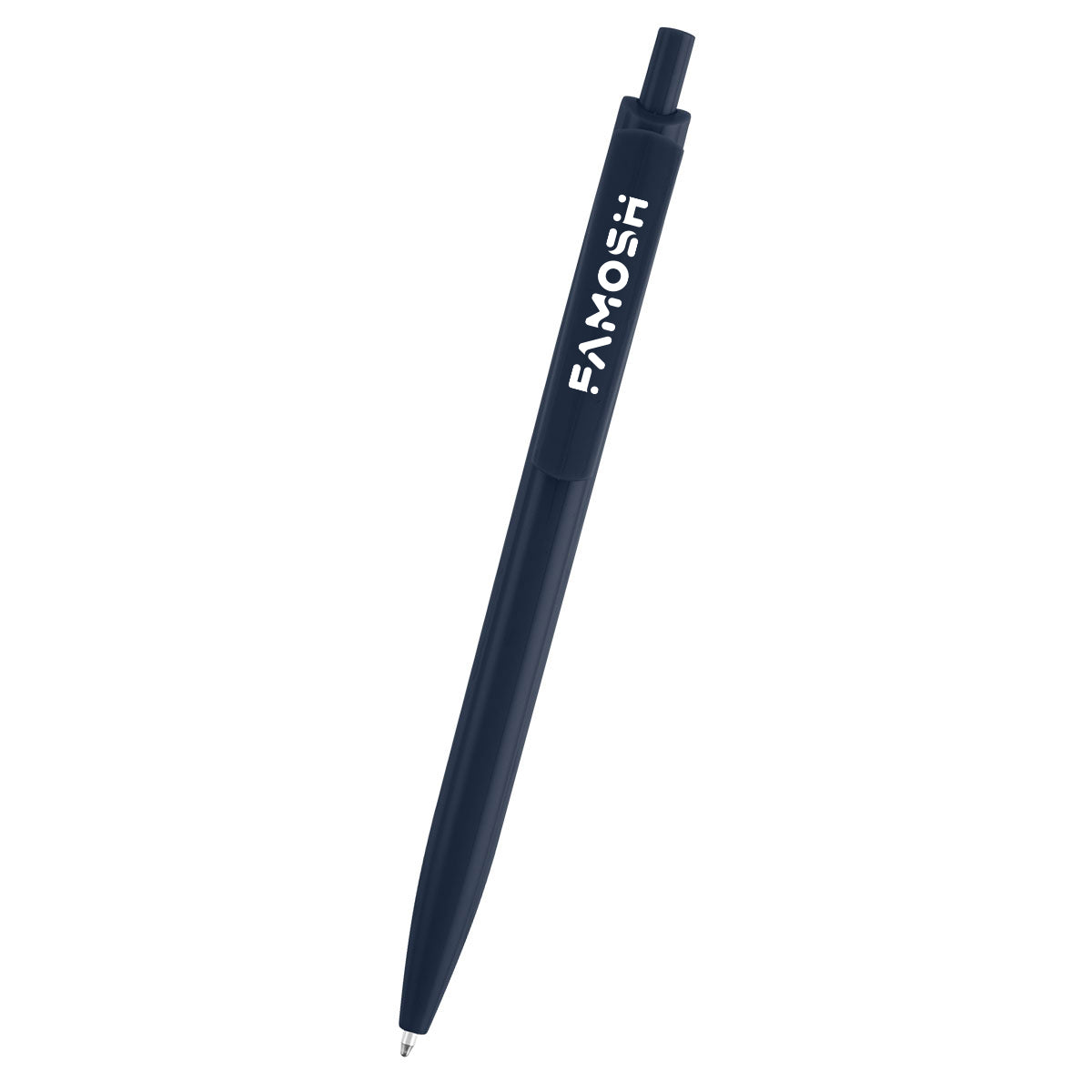 Sienna Pen in Recycled ABS - Navy - Pad Print