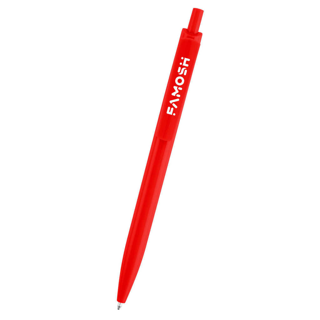 Sienna Pen in Recycled ABS - Red - Pad Print