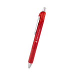 Sienna Pen in Recycled ABS - Red - Silk Screen