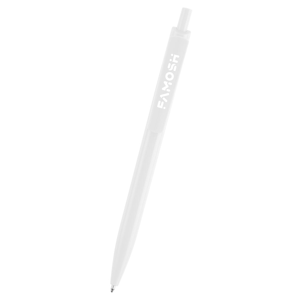 Sienna Pen in Recycled ABS - White - Pad Print
