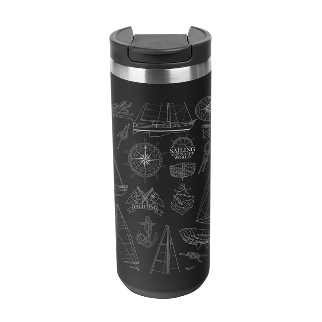 Sienna Stainless Steel Bottle, Laser Engraved, 18 oz