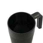 Sigrid Stainless Mug with Recycled Liner, 16 oz - Black - Right Angle 2