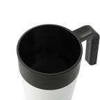 Sigrid Stainless Mug with Recycled Liner, 16 oz - White - Right Angle 2