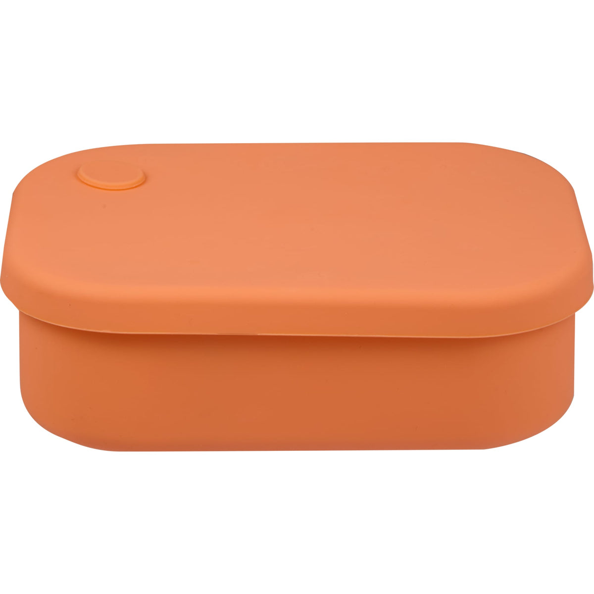 Silicone Bento Box with Four Compartments and Air Valve - Melon - Back