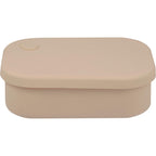 Silicone Bento Box with Four Compartments and Air Valve - Tofu - Back