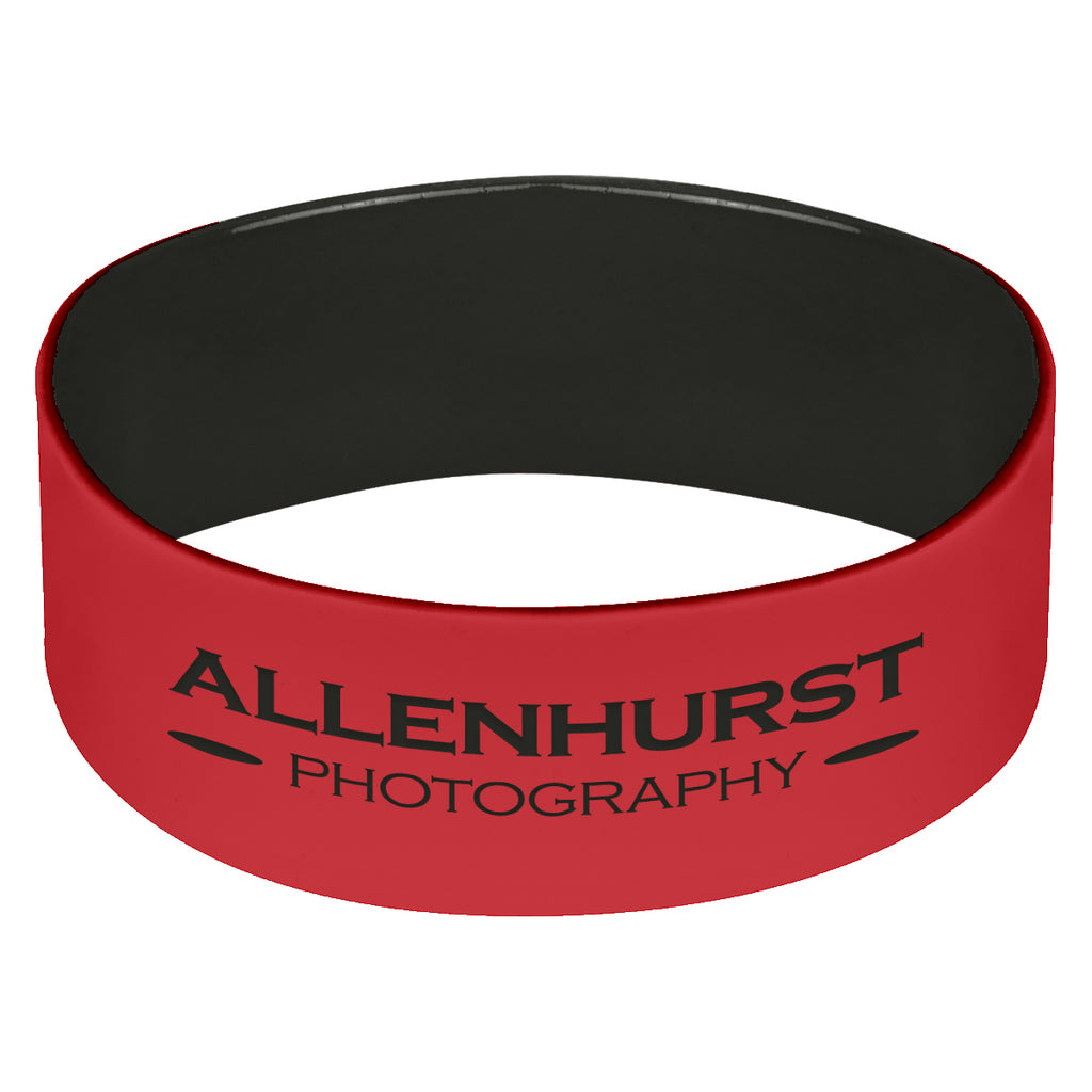 Silicone Bracelet, 1 Inch - Laser Engraving