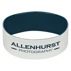 Silicone Bracelet, 1 Inch - Navy - Laser