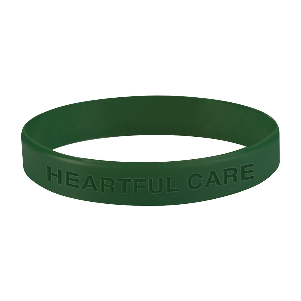 Silicone Bracelet in a Single Color - Laser
