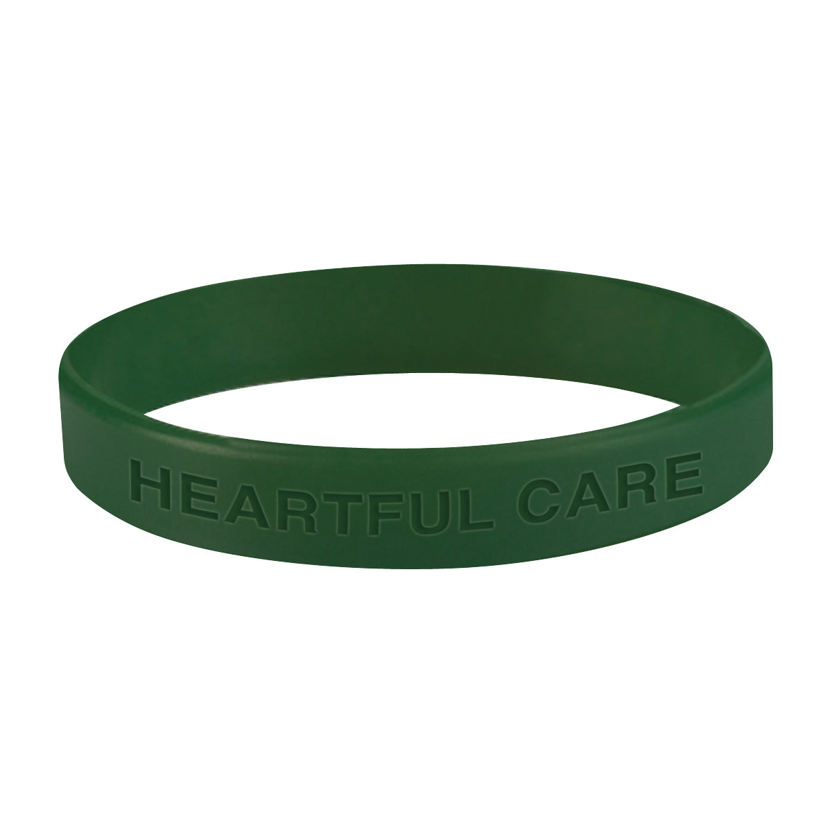 Silicone Bracelet in a Single Color - Laser