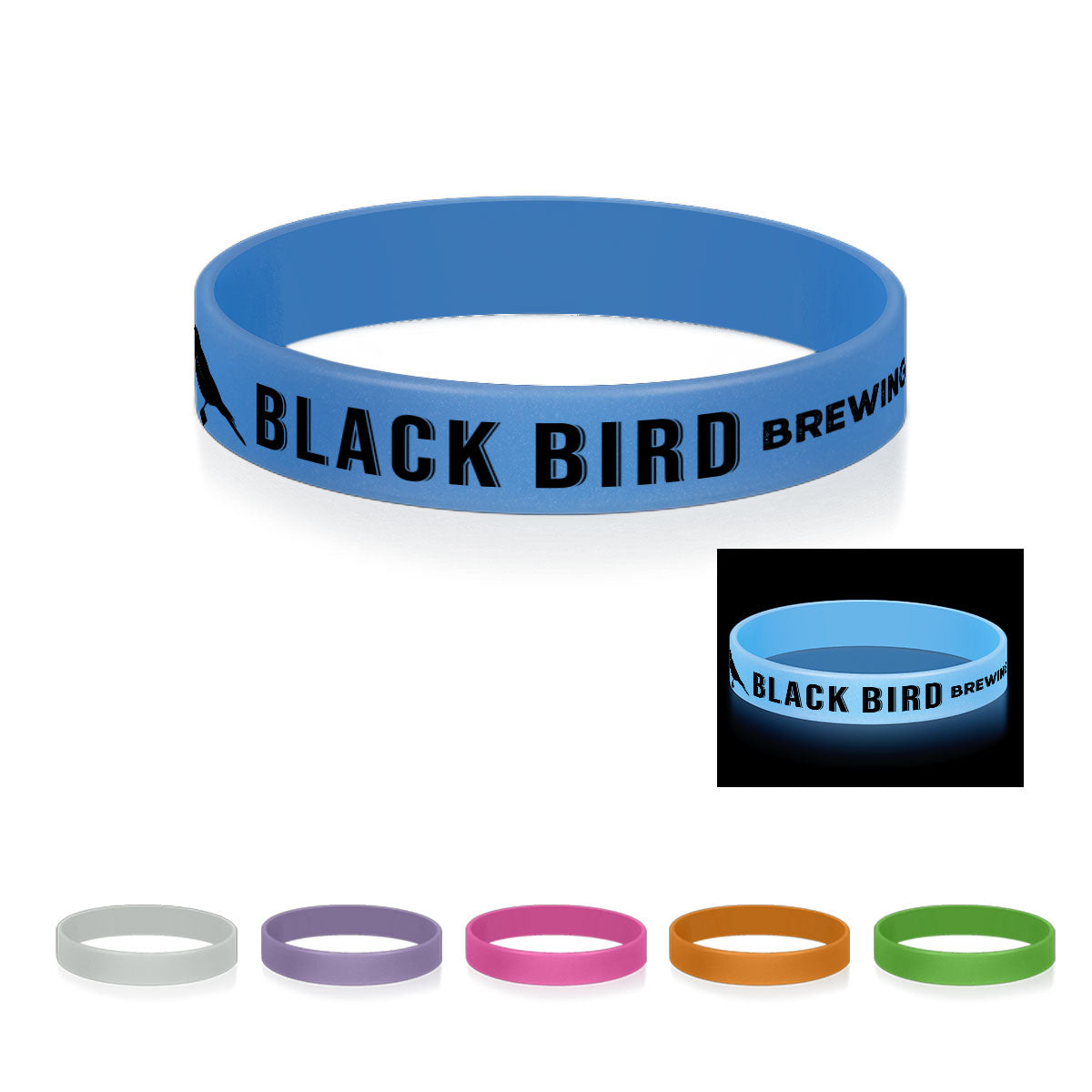 Silicone Bracelet That Glows in the Dark
