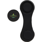 Silicone Brim Clip with Removable Ball Marker Full Color - Black - Components