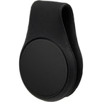 Silicone Brim Clip with Removable Ball Marker Full Color - Black - Left Angle