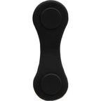 Silicone Brim Clip with Removable Ball Marker Laser Engraving - Black - Components 4