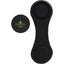 Silicone Brim Clip with Removable Ball Marker Laser Engraving - Black - Components