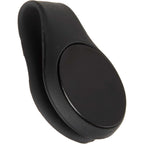 Silicone Brim Clip with Removable Ball Marker Laser Engraving - Black - Detail 3