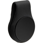 Silicone Brim Clip with Removable Ball Marker Laser Engraving - Black - Right Angle