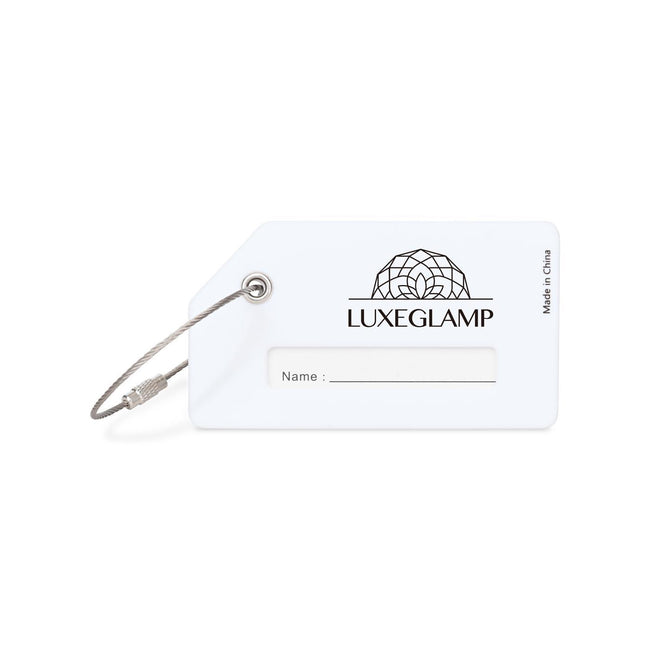 Silicone Luggage Tag with Privacy Window