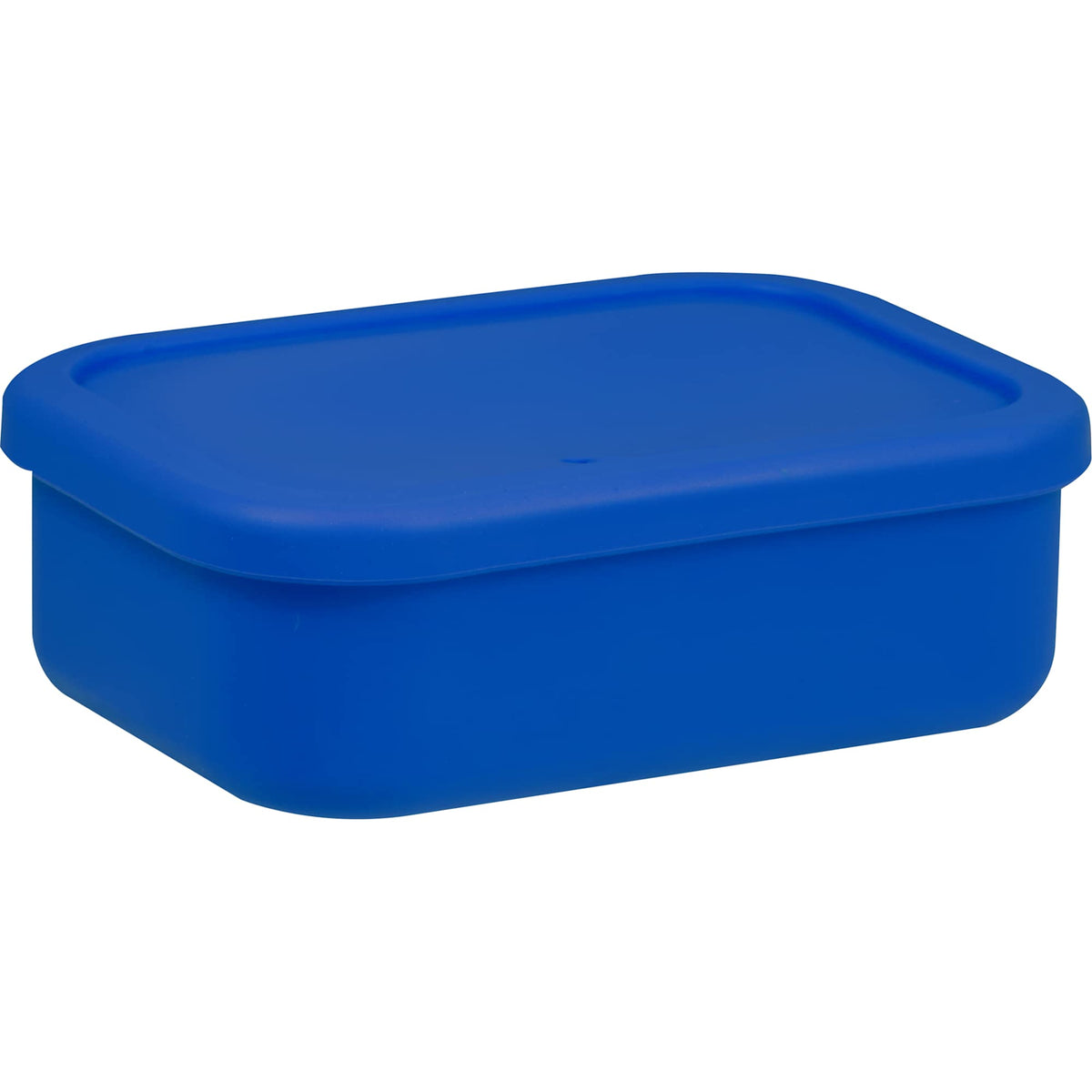 Silicone Meal Prep Container with Air Valve, 24 oz - Blueberry - Right Angle 2