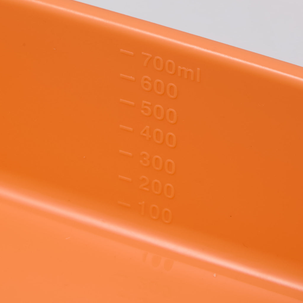 Silicone Meal Prep Container with Air Valve, 24 oz - Melon - Detail 3