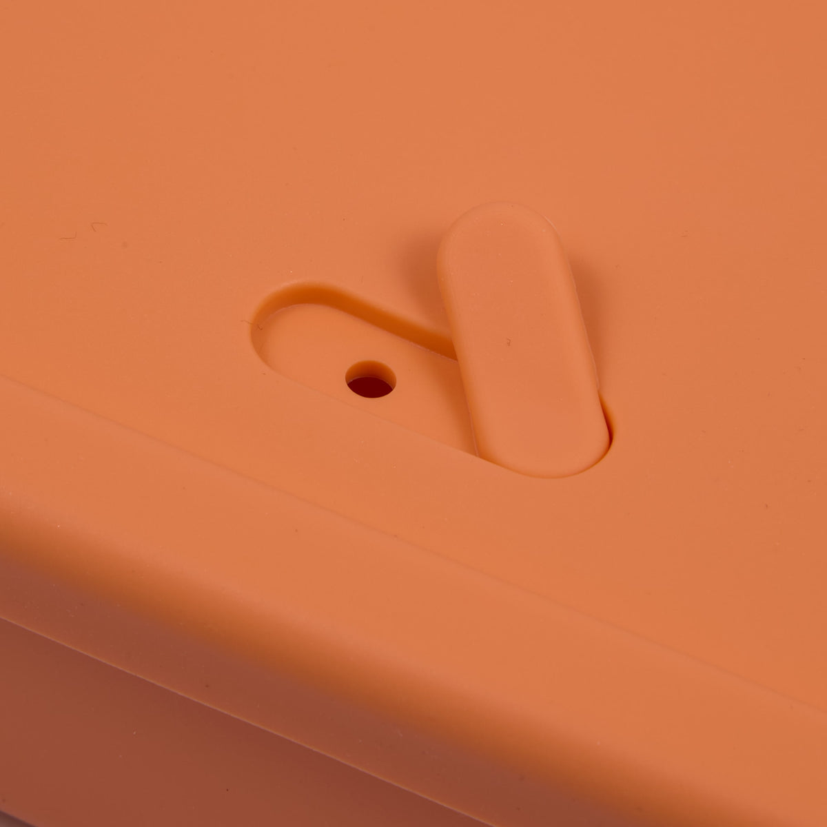 Silicone Meal Prep Container with Air Valve, 24 oz - Melon - Detail
