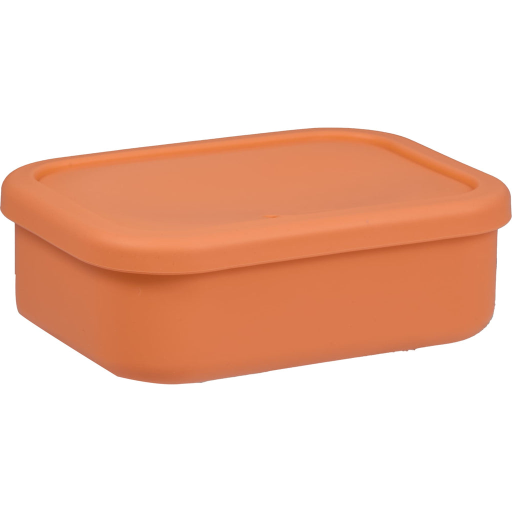 Silicone Meal Prep Container with Air Valve, 24 oz - Melon - Right Angle 2