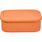Silicone Meal Prep Container with Air Valve, 44 oz - Melon - Back