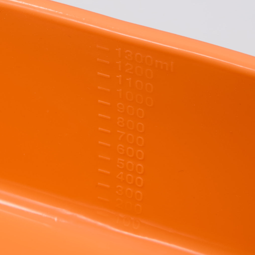 Silicone Meal Prep Container with Air Valve, 44 oz - Melon - Detail 3