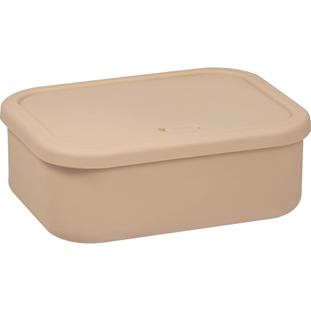 Silicone Meal Prep Container with Air Valve, 44 oz - Tofu - Right Angle 2