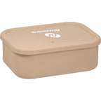 Silicone Meal Prep Container with Air Valve, 44 oz - Tofu - Right Angle