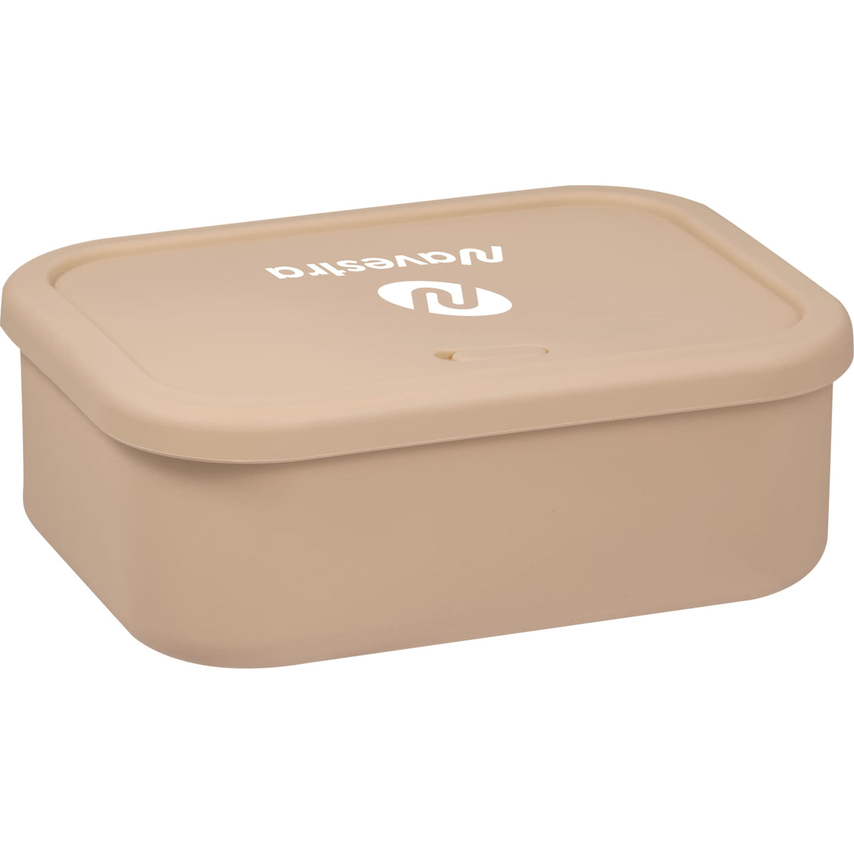 Silicone Meal Prep Container with Air Valve, 44 oz - Tofu - Right Angle