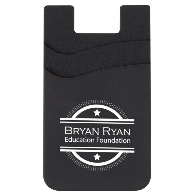 Silicone Phone Wallet with Two Pockets